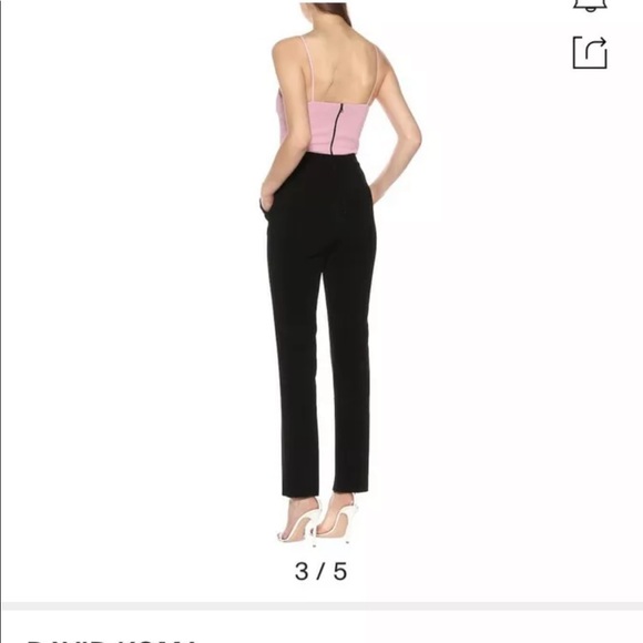 Nwt David Koma Jumpsuit UK6 Candy - Picture 2 of 6